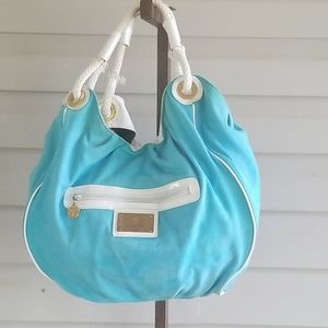 Trina Turk Canvas Tote Beach Bag